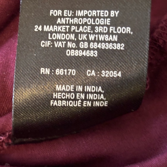 Maeve Anthropologie Quartier Latin Embroidered Patchwork Velvet Dress Size M - Picture 10 of 15